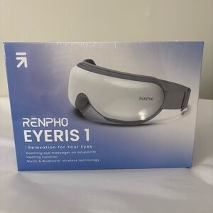Renpho Eyeris 1 NEW SEALED eye massager w/ heating compression & bluetooth tech